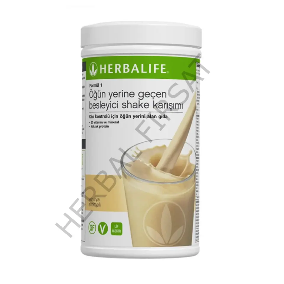 Formül 1 Herbalife Vanilyalı Shake 500gr