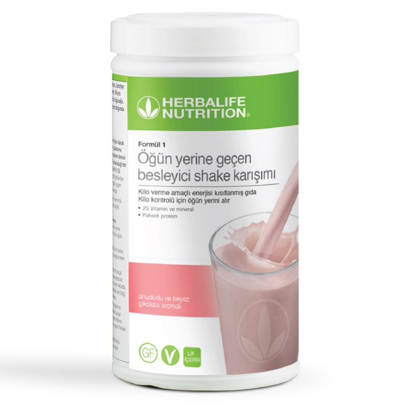 Besleyici Shake Karışımı Ahududu Beyaz Çikolata