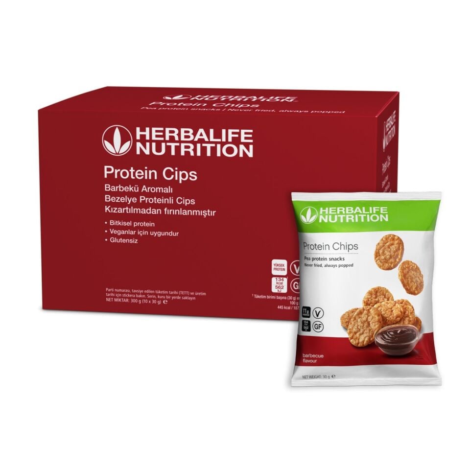 Protein Cips Barbekü Aromalı 10x30g