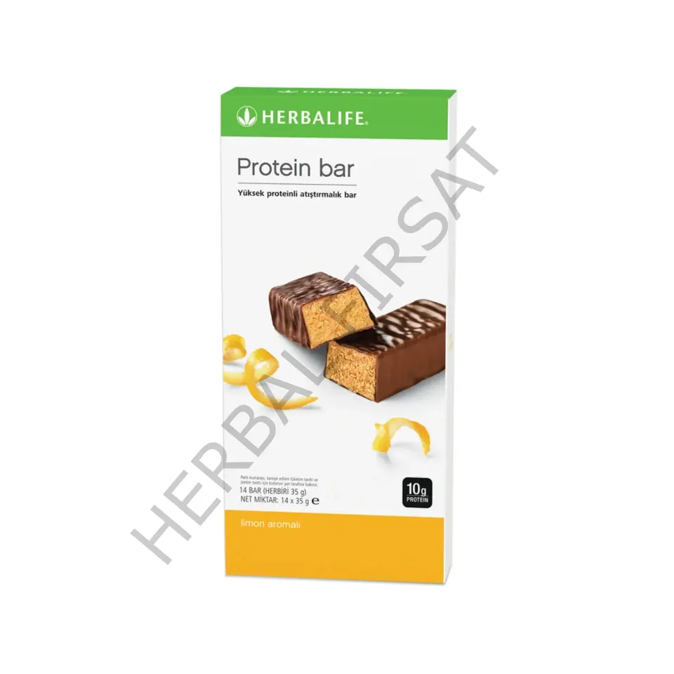 Herbalife Limonlu Protein Bar Aromalı 14 Adet