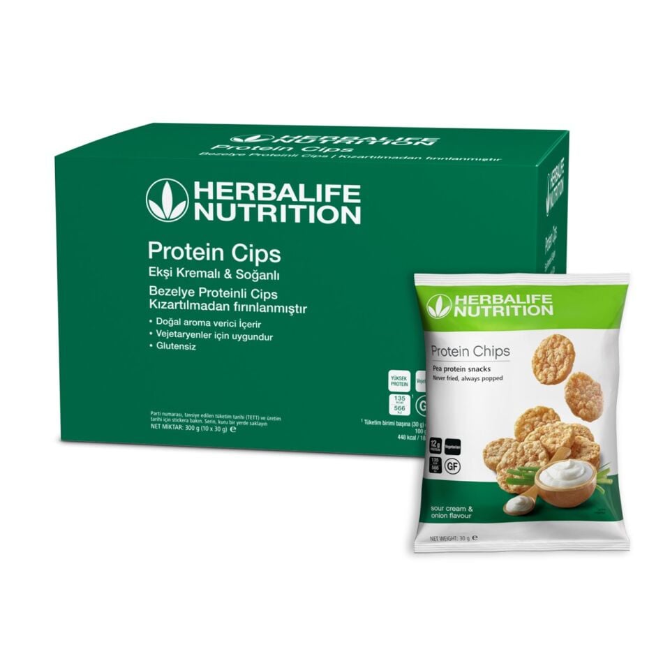 Protein Cips Ekşi Kremalı&Soğanlı 10 Adet