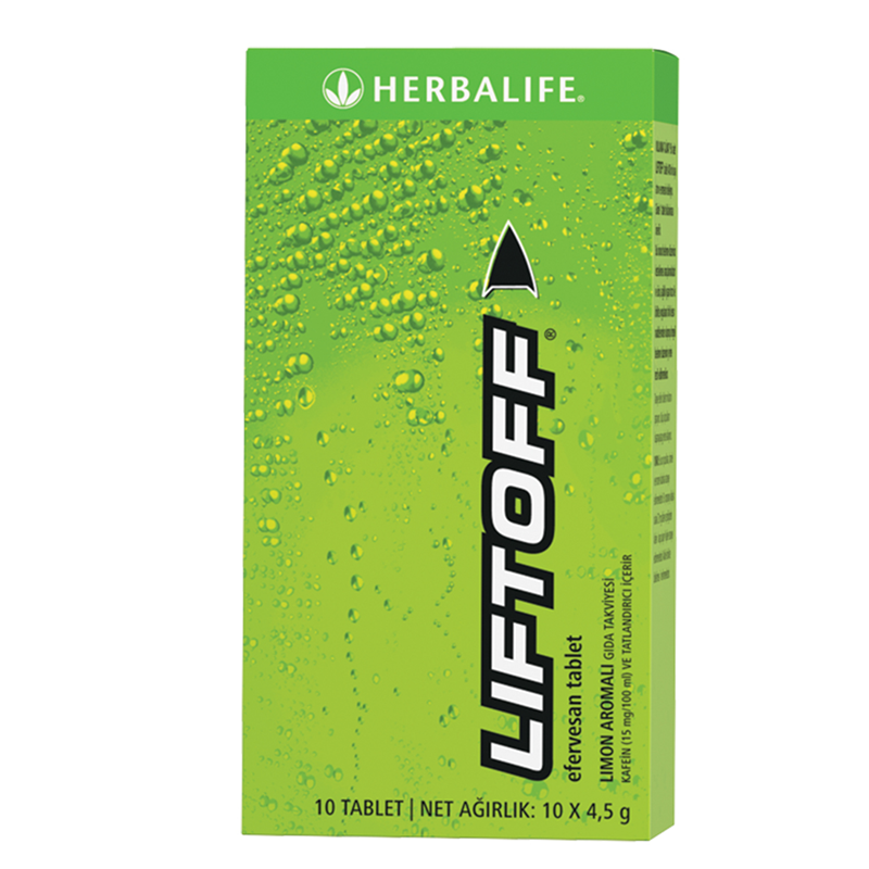 LiftOff® Limon 10 adet Efervesan Tablet