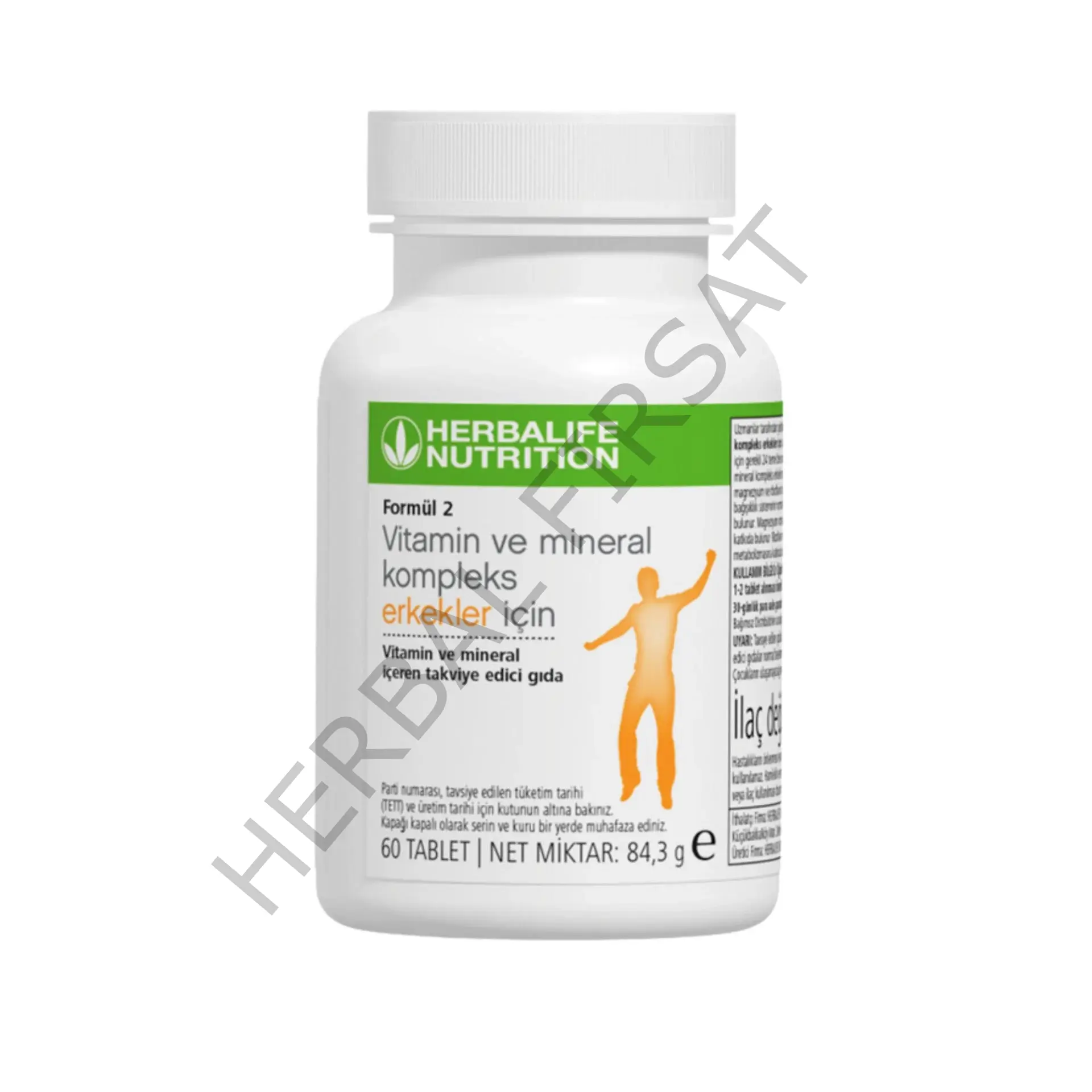 Formül 2 Herbalife Vitamin ve Mineral Kompleks Erkekler İçin