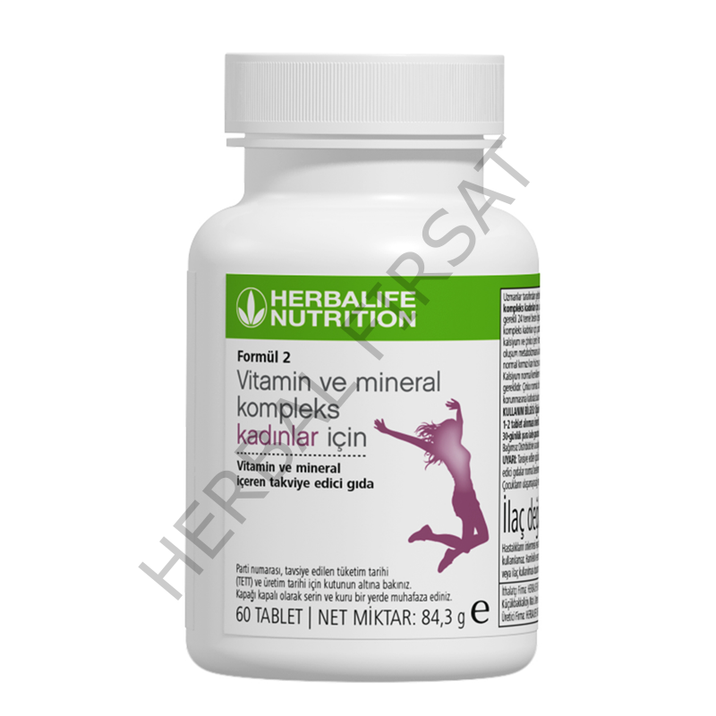 Vitamin ve Mineral Kompleks Kadınlar İçin