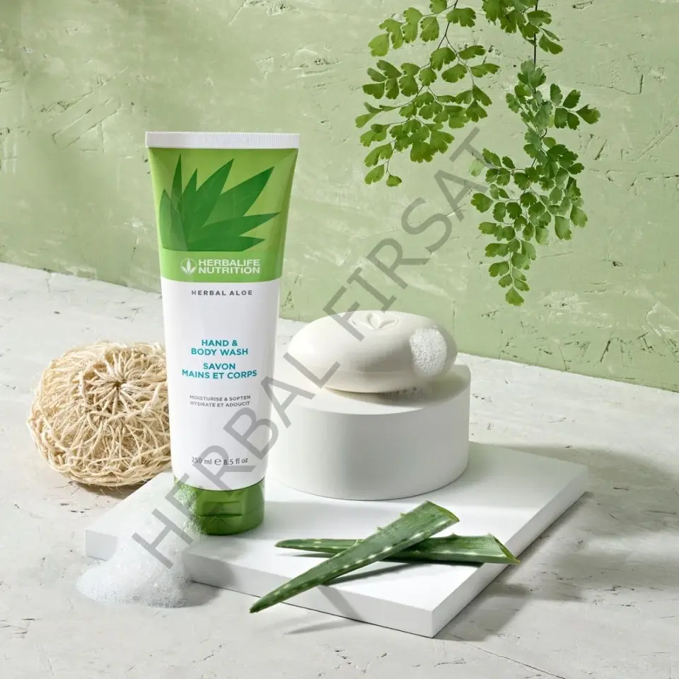 Herbal Aloe El ve Vücut Şampuanı 250ml