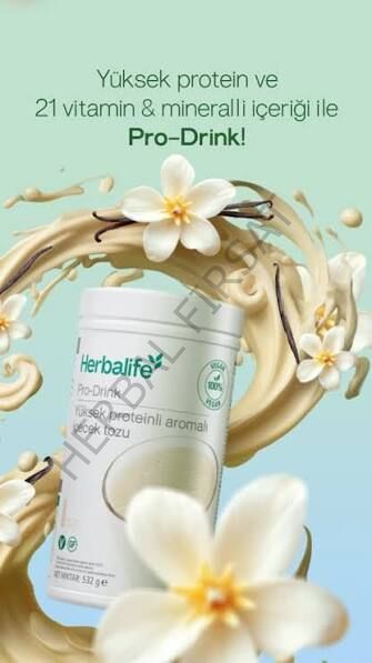 Herbalife Pro-Drink Yüksek Proteinli Aromalı İçecek Tozu