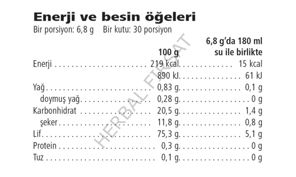 Multi-Fiber Lifli&Elma Aromalı İçecek Tozu