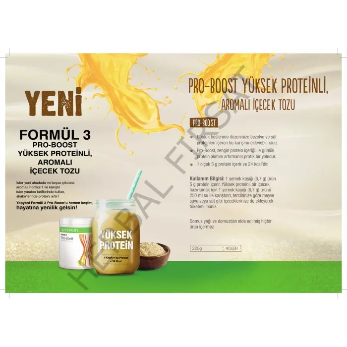 Pro-Boost Yüksek Proteinli İçecek Tozu