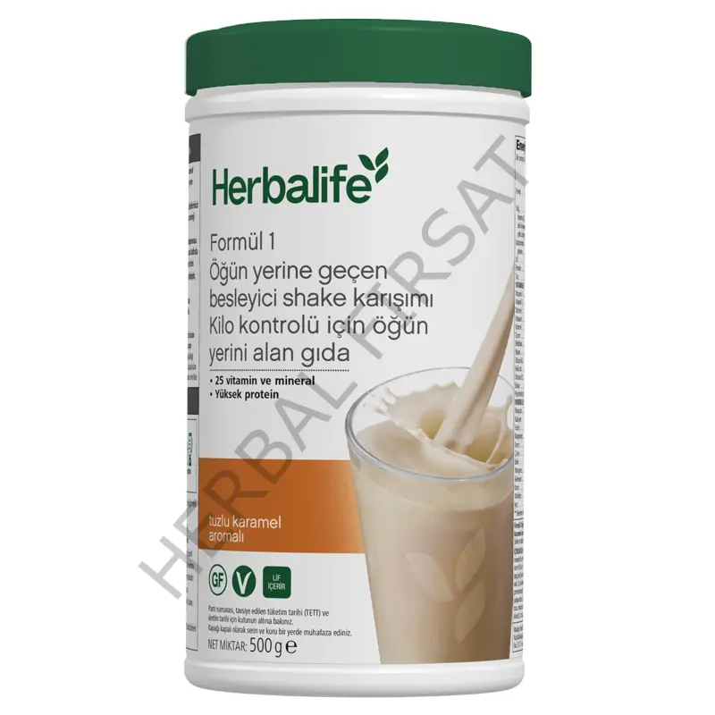 Formül 1 Herbalife Tuzlu Karamel Aromalı Shake 500 g