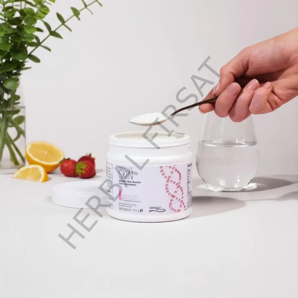 Herbalife Collagen Drink Powder Çilek & Limon Aromalı 171 g