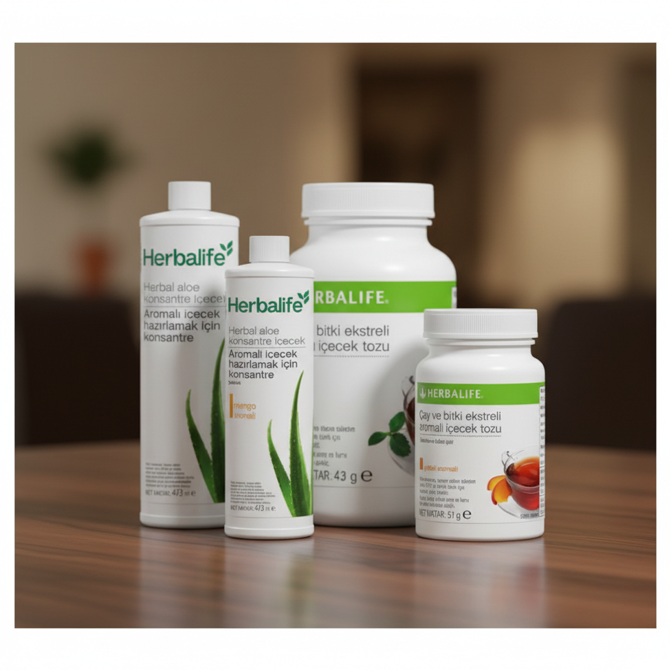 Çaylar & Aloe Konsantre İçecekler